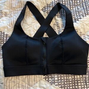 Front zip sweaty Betty sports bra